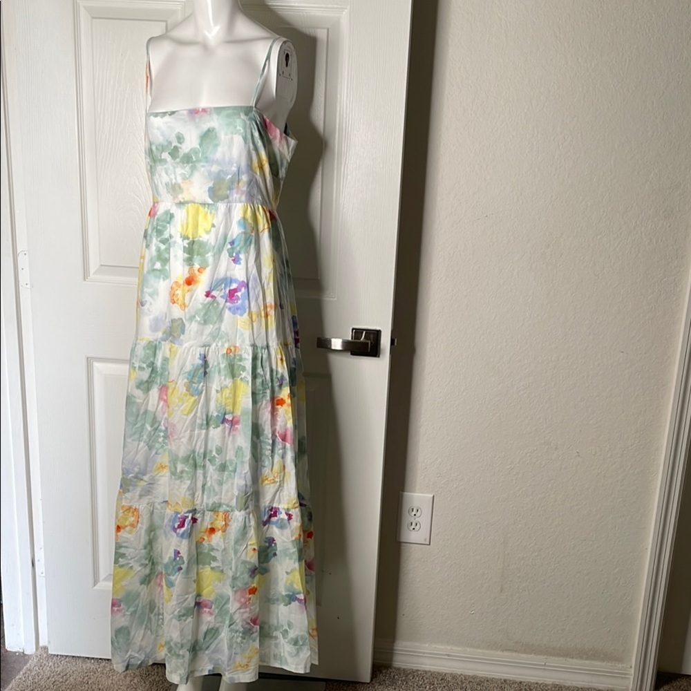 Wildfox tie dye cut out back Maxi Dress